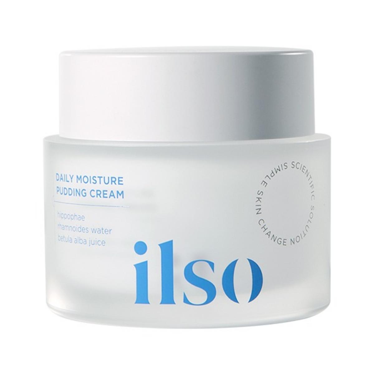 ILSO Daily Moisture Ceramide Pudding Cream Deep Hydration Skin Barrier 50ml