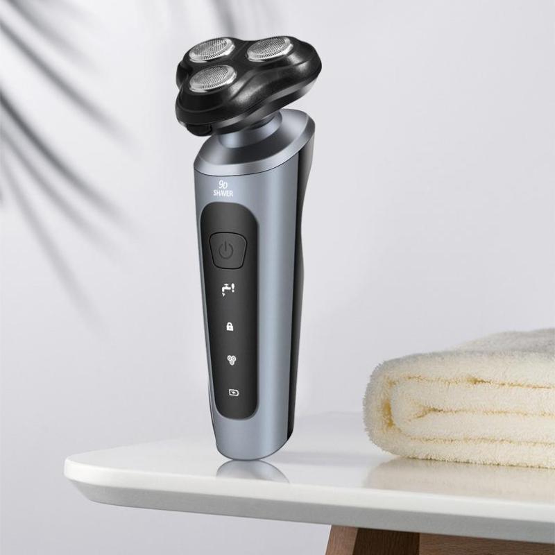 Waterproof Electric Shaver Wet Dry Shaving Usb Charging Portable For Travel Business Trip Daily Home Use
