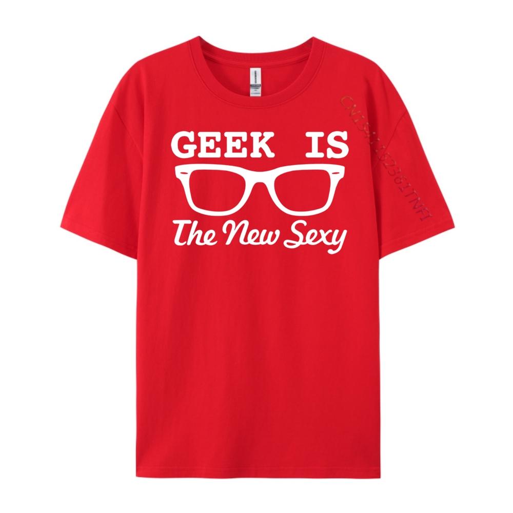 Geek Is The New Sexy Computer Nerd Men T Shirts High Quality High Quality Mens TShirt Mardi Gras Tops S