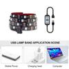 5050 RGB Hintergrund-Atmosphärenlichtstreifen Farbe Bluetooth 5V Lichtset TV Nachttisch Bar Atmosphärenlicht Beleuchtung Dekoration