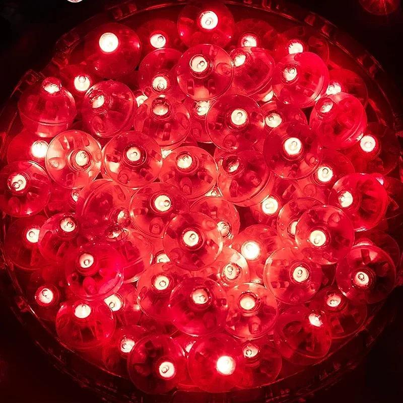 Mini LED Balloon Light Waterproof Flash Tumbler Ball Lamp Glow LED Lamp for Lantern Wedding Birthday Christmas Party Decoration