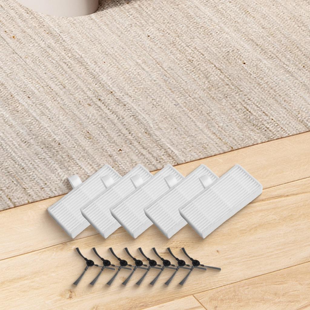 Optimale Leistung mit Ersatz-Seitenbürsten & Filtern für Cecotec Staubsauger