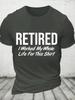 Retired Cotton Tshirt