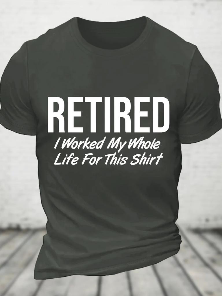 Retired Cotton Tshirt