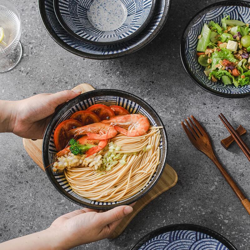 Zhìshì Japanese Ceramic Ramen Bowls