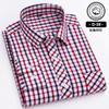 New Cotton Plaid Casual Shirts For Men Long Sleeve Fashion Print Checked Regular Fit Mens Plaid Shirts Dress Daily Clothing Soft