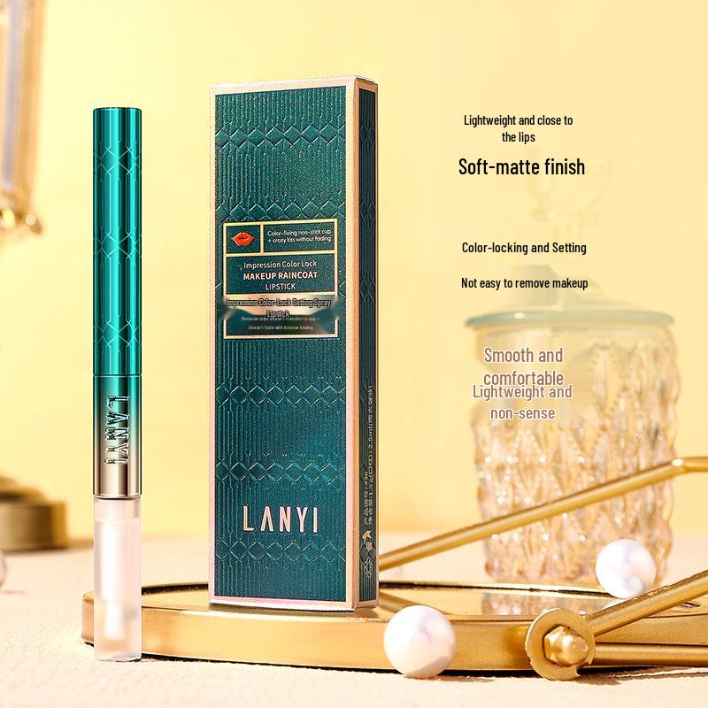 Lan Yi Stiletto Lipstick Non-Stick Bean Paste Color - Free Shipping