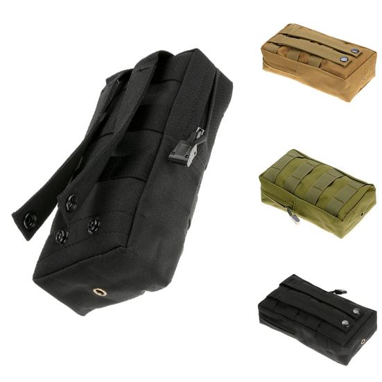 

Спортивний тактичний жилет Утилітарний поясний мішок Сумка Pack Wasit Pocket Hunting Outdoor чорний