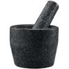 LISM Polished Stone Mortar and Pestle Set