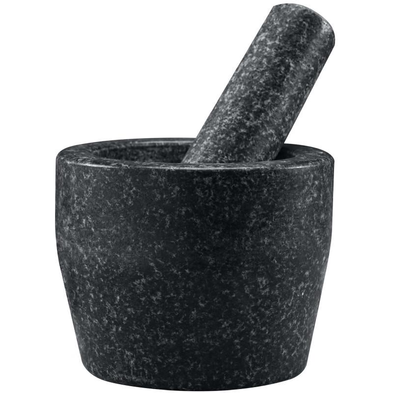 LISM Polished Stone Mortar and Pestle Set
