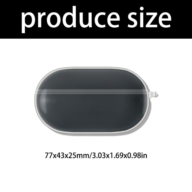 Earphone Cover Shockproof Wrap Case Antiscratch Guard Washable Soft TPU Housing Shell Enhances Grip Suitable for AM-TW02