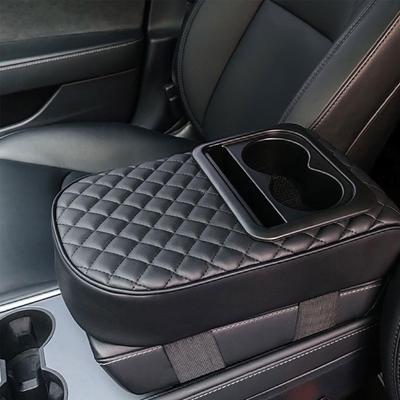 Car Armrest Box Pad Cup Holder Auto Interior Accessories Elbow Support Mat Center Console Cover for