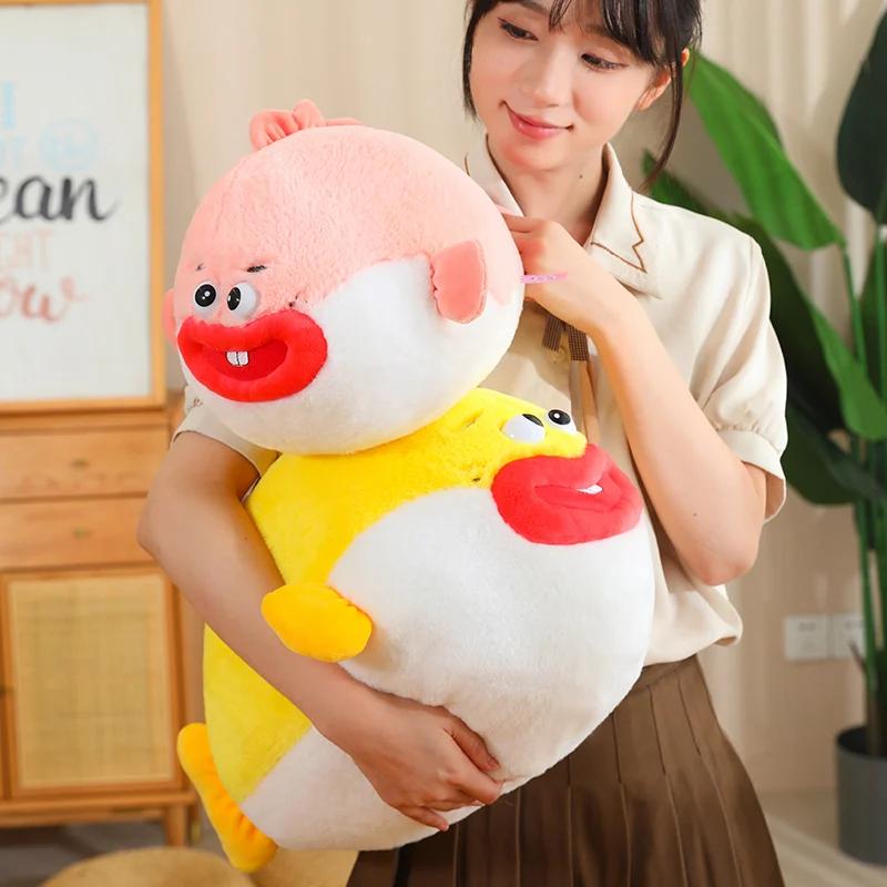 35~45cm Cute Sea Animal Clownfish Stuffed Toy Goldfish Doll Big Doll Pillow Children's Birthday Gift Plush Toys Anime Plush
