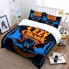 Ozzy Osbourne Bat Design Bedding Duvet Cover Set Duvet Cover Pillowcases  (1*Duvet Cover 2*Pillowcases, Without Duvet Insert)