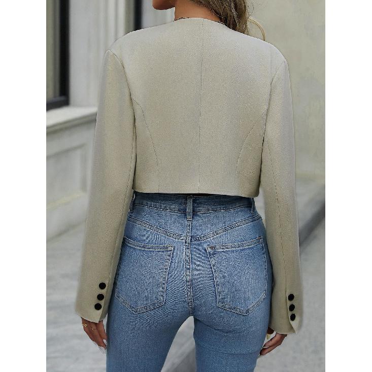 Ladies' New Versatile Work Four Seasons Leisure Daily Sexy Beautiful Loose Top Long Sleeve T-Shirt