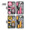 Carbon Steel Hand Tools for DIY Projects 13Pcs Household Tool Set, Kit with Storage Case, Complete Assortment All In One Box Home Repairs Furniture