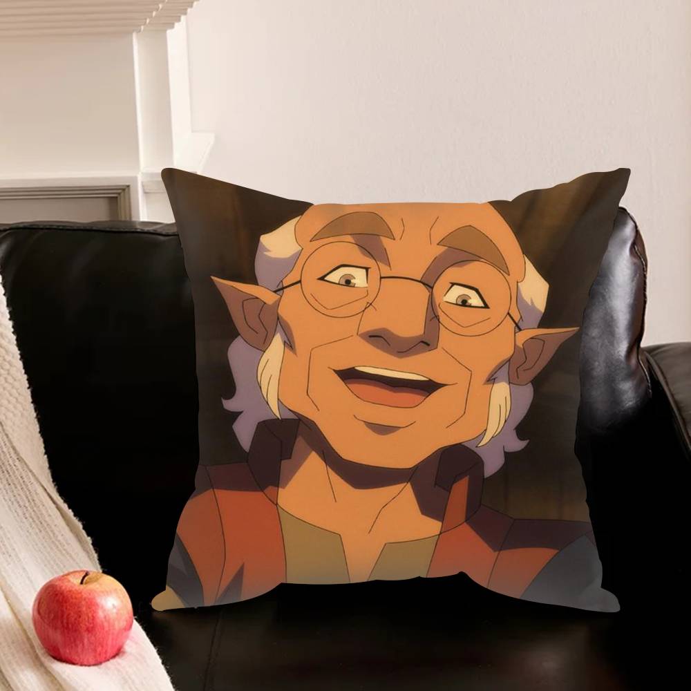 T-The Legend Of Vox Machina Various Sizes Square Pillowcase For Car Home Bedchamber Decor