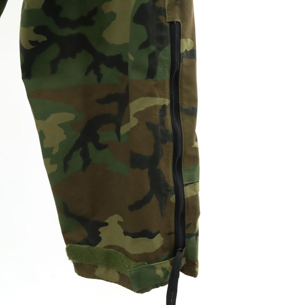 US ARMY 90er Jahre Goretex Old Woodland Ente Militärhose M Khaki Tarnung Herren Gebraucht