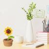 Funny Positive Gifts for Women Emotional Support Plush Plant for Home Artificial Flowers Crochet Sunflower for Decorations