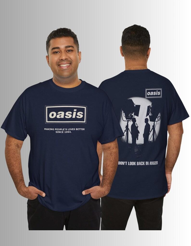 2026 Summer Fashion Trendy Tee Unisex Tshirt Vintage Oasis 2025-2026 - Apparel Outfit Concert Oasis Hip Hop Streetwear Oversized Tshirt