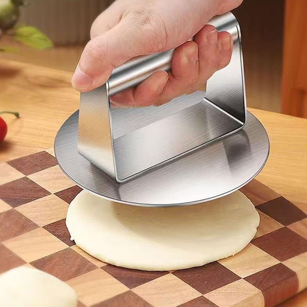 Edelstahl Smash Burger Presse Hamburger Patties Fleischstampfer Kreisförmige Fleischpresse Form für Feinkost Fleisch Küchenzubehör
