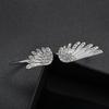 Jewelry Rhinestones Angel Wing Female Cuff Thin Bracelet Open Bangle