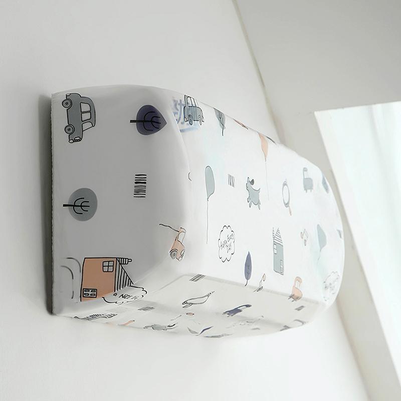 1Pc PEVA Waterproof Air Conditioning Protective Case Household Hanging Indoor Dust Covers Air Conditioner Covers