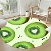 Fruit Round Office Rug Perfect for Balcony Study room Foyer Game Room Antislip Round Carpet Anime Office Decor Perfect Gift for Friends Family