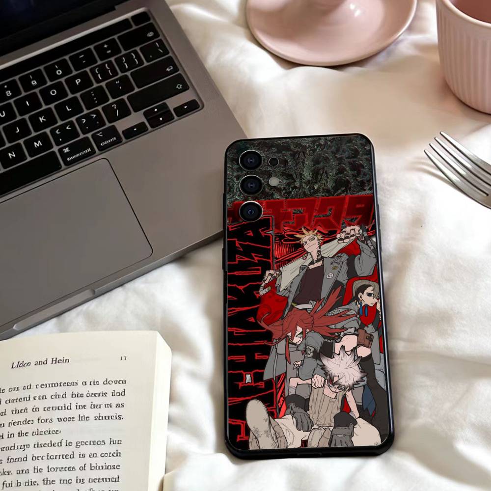 Anime G-Gachiakuta S  Phone Case For Samsung S25,24,23,22,30,21,10,9,Ultra,Plus,Lite,FE,4,5 G Soft Black Case