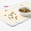 M-PU Leather Pet Anti Spill Placemat Waterproof Oil Resistant Cat Bowl Mat INS Pet Feeding Mat Pet Food Feeding Pad