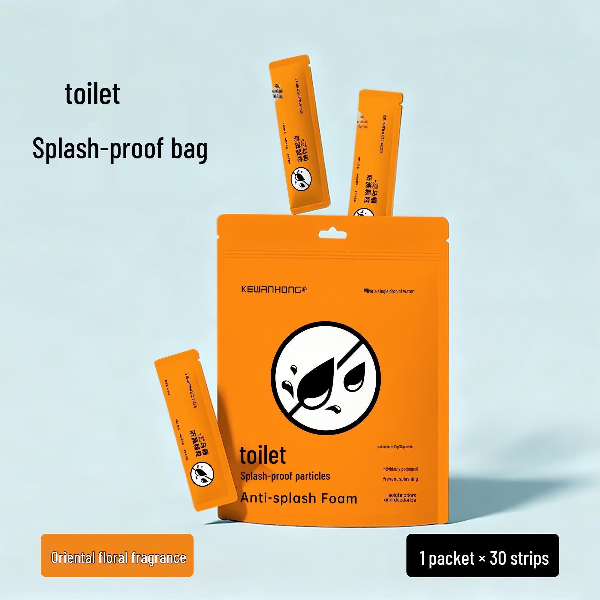 Портативный анти-брызговый дезодоратор для унитаза - Пятностойкий блокиратор запаха для путешествий и отелей