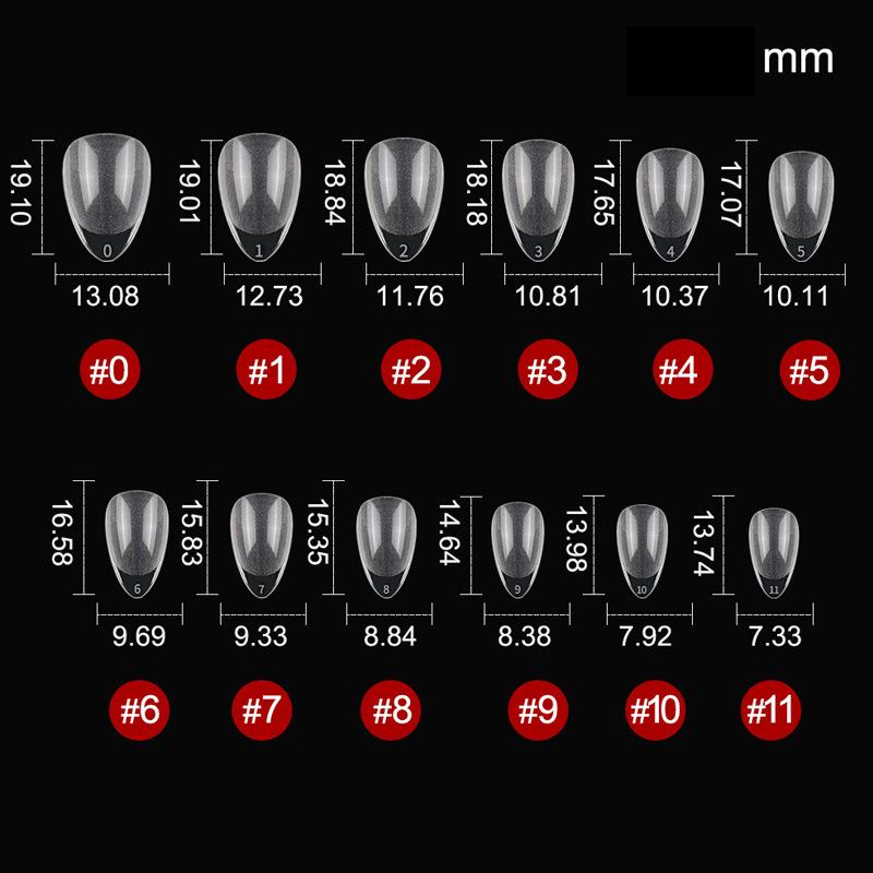 240 sztuk w pudełku Xxs Ultra-krótkie półmatowe paznokcie, odpowiednie do krótkich i małych paznokci, ultracienkie i bezszwowe sztuczne paznokcie
