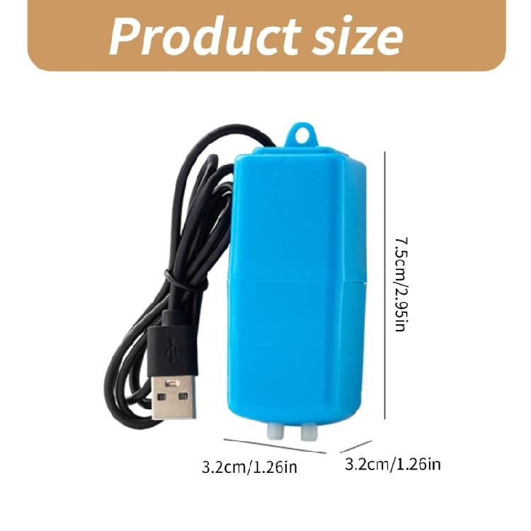 Innovativi Ossigenatori per Acquari USB a Doppia Ugello Design Silenzioso per Ufficio/Casa