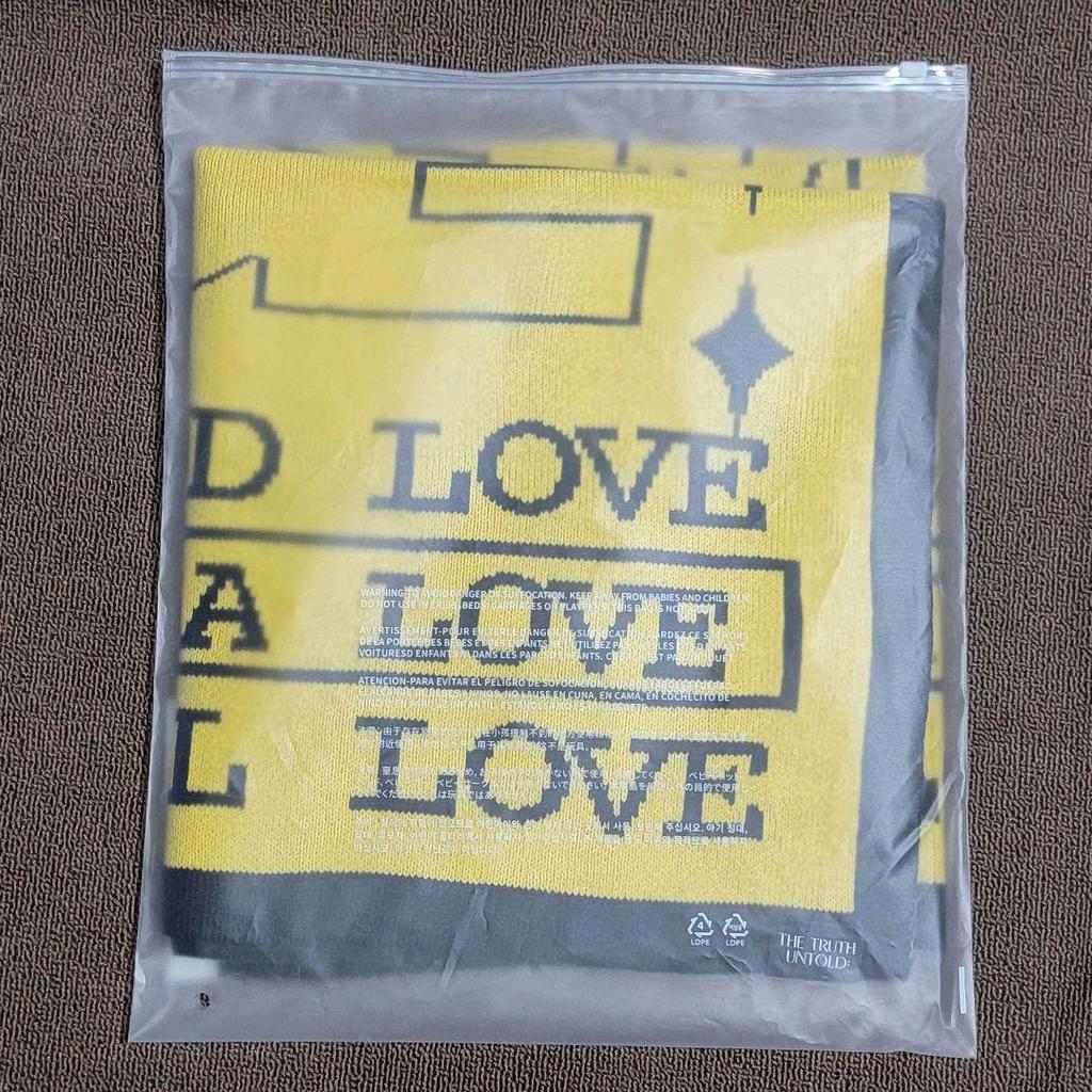 [USED] BTS Jimin "The Truth Untold" Exhibition Blanket (No Trading Card)