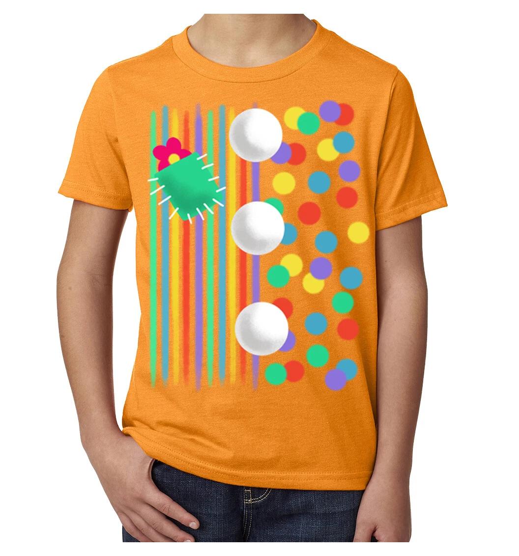 Clown Costume T-Shirt, Kid s Graphic Tees, Funny Halloween Kid s Shirts! XL