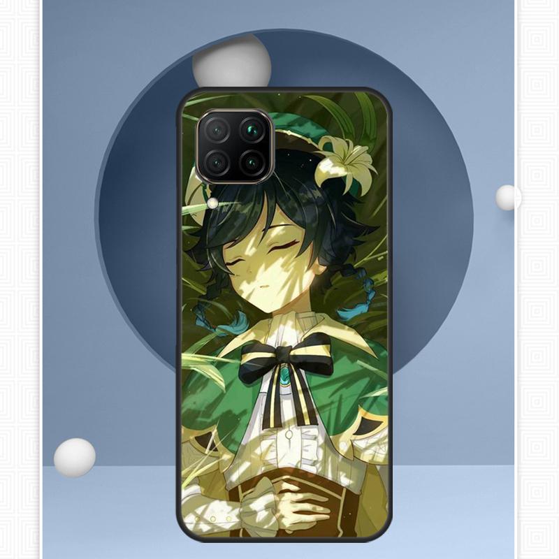 Genshin Impact Venti For Huawei Nova 12s 12i 11i 8i Y91 Y60 Y70 Y72 Y90 Y61 9 10 SE P20 P40 Lite P30 P60 Pro Case