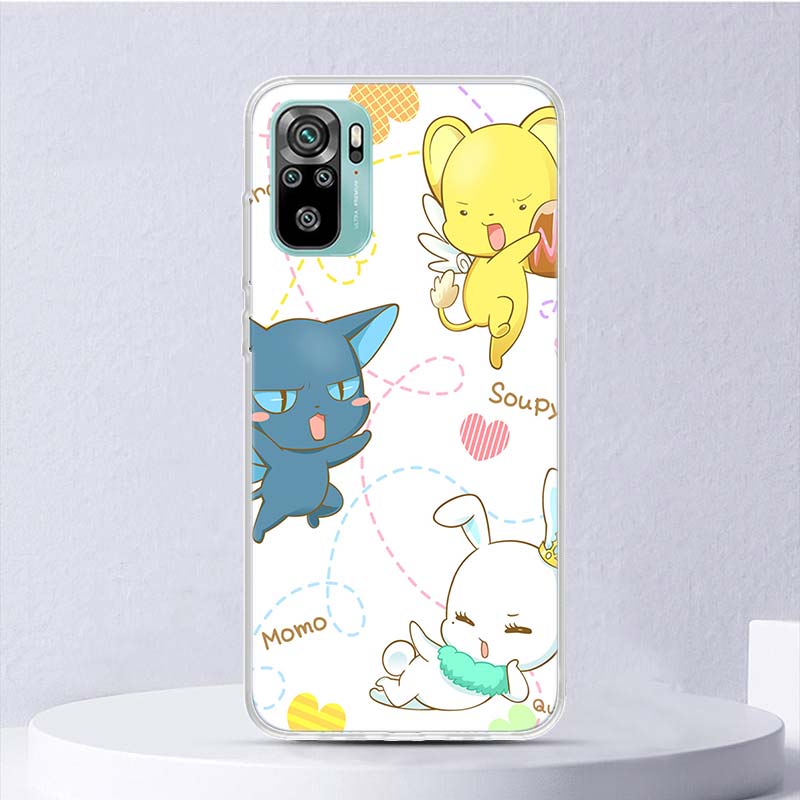 CardCaptor Sakura Anime Soft Case For Xiaomi Redmi Note 14 13 12S 11S 10S 12 Pro Plus Phone Cover 11 10 11E 11T Note14 Shell Coq