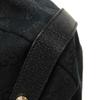 Used Abbey Tote 9539 130736 7924 Logo Double G Calfskin Shoulder Bag in GG Canvas Black Women's from Japan AUTHENTIC