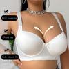 Sexy Full-bodied Non-empty Cup Bra New Half-cup Anti-sagging Push-up Bra