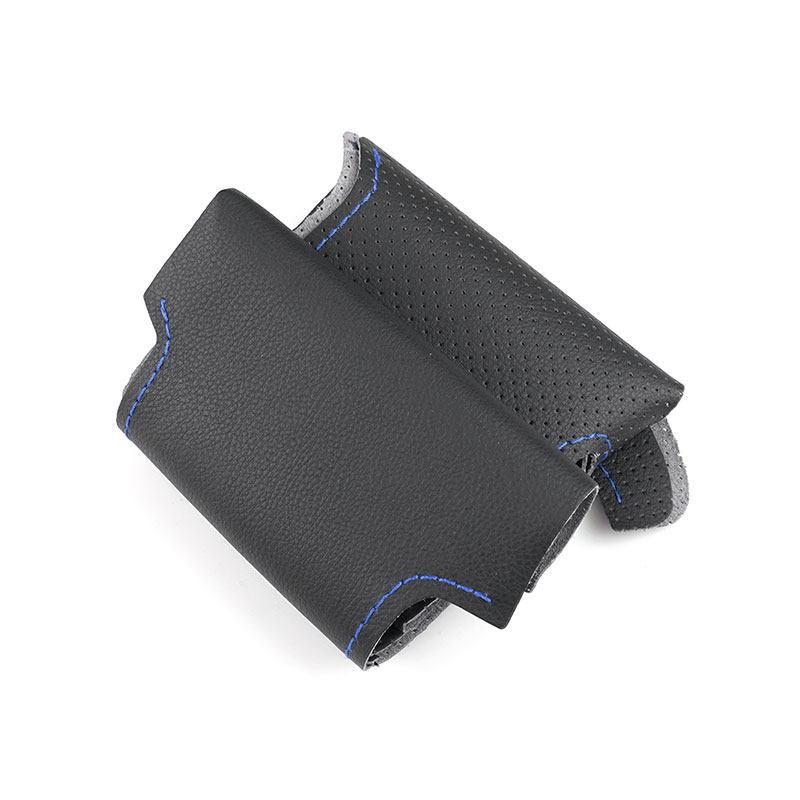 Car Accessories Steering Wheel Microfiber Leather Cover Trim For Porsche Cayenne 2003 2004 2005 2006 2007 2008 2009 2010