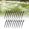 20PCS Wide Coverage Rotating Sprinkler Nozzle Plastic Micro Spray Head  Flower Bed Irrigation