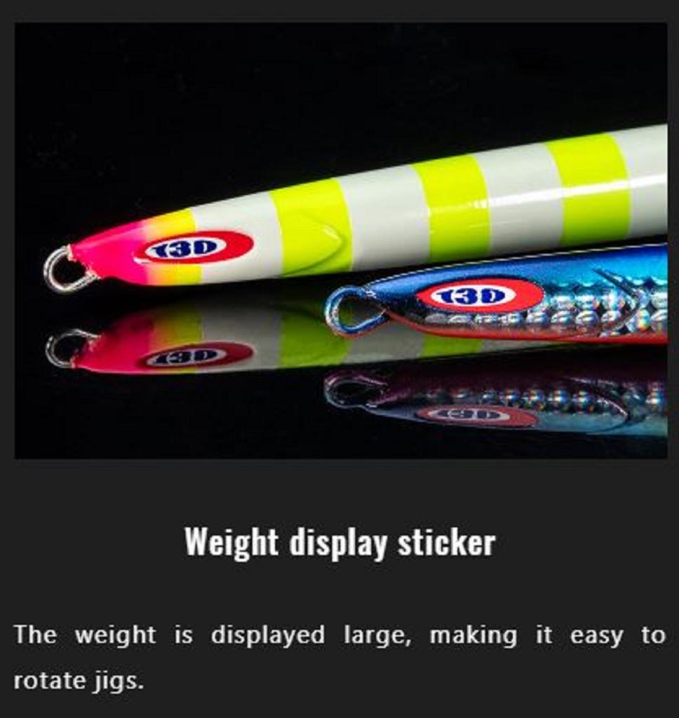 Jackall Metal Jig Anchovy Type 3 Flutter 250 Grams Pink G (0194)