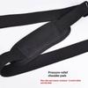 Adjustable Heavy Duty Nylon Bag Strap Black Universal Shoulder Belt for Duffle Bag Gym Outdoor Sports Activities