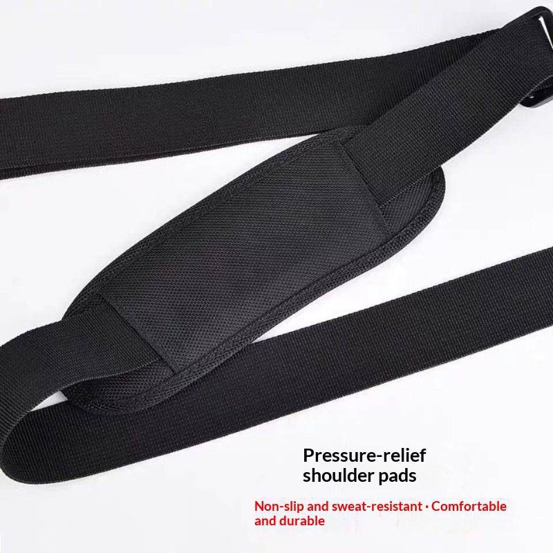 Adjustable Heavy Duty Nylon Bag Strap Black Universal Shoulder Belt for Duffle Bag Gym Outdoor Sports Activities