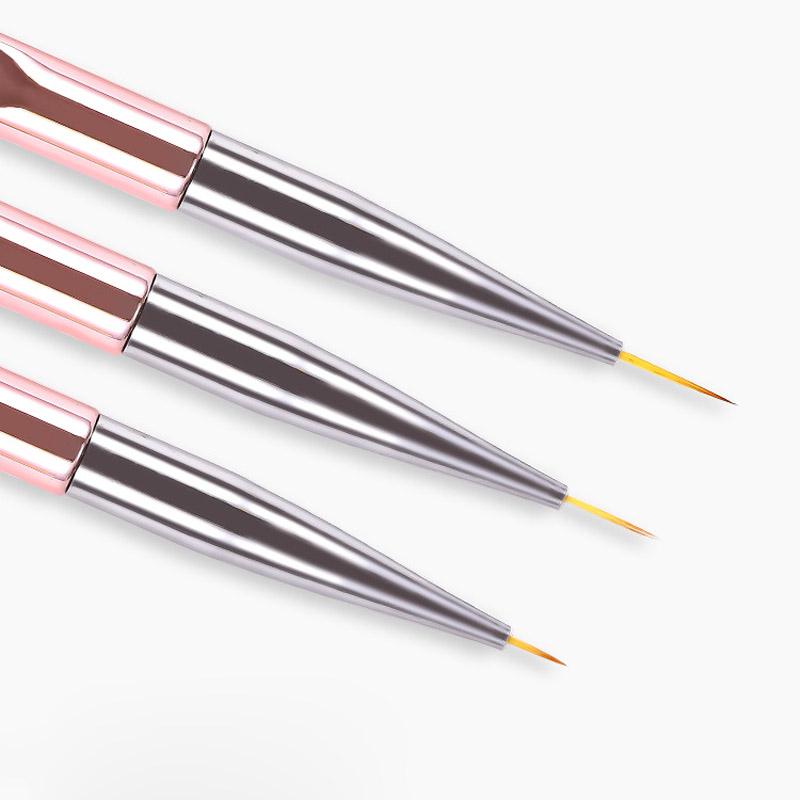 Nail Pen Painted Hook and Pull Line Brush Laser Non-Slip Pen Holder