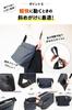 Shoulder Bag Okayama Denim A4 Multiple Storage Crossbody Indigo Blue [Need Network] Women's