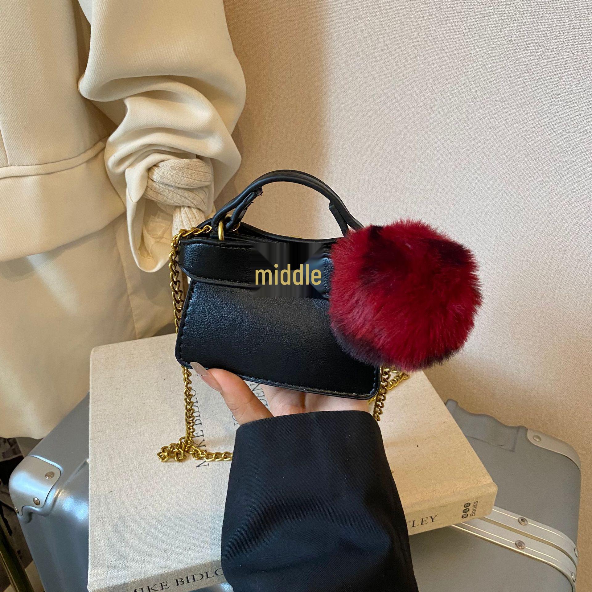 

Винтажная сумка кроссбоди для девочек в корейском стиле - Универсальная детская наплечная сумка и кошелек для монет Single bag