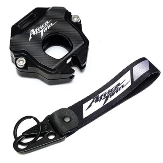 For HONDA  Twin CRF1100/L CRF 1000/L XRV 750 All Year 2022 New Motorcycle Key Cover Case Shell Embroidery Badge Keyring