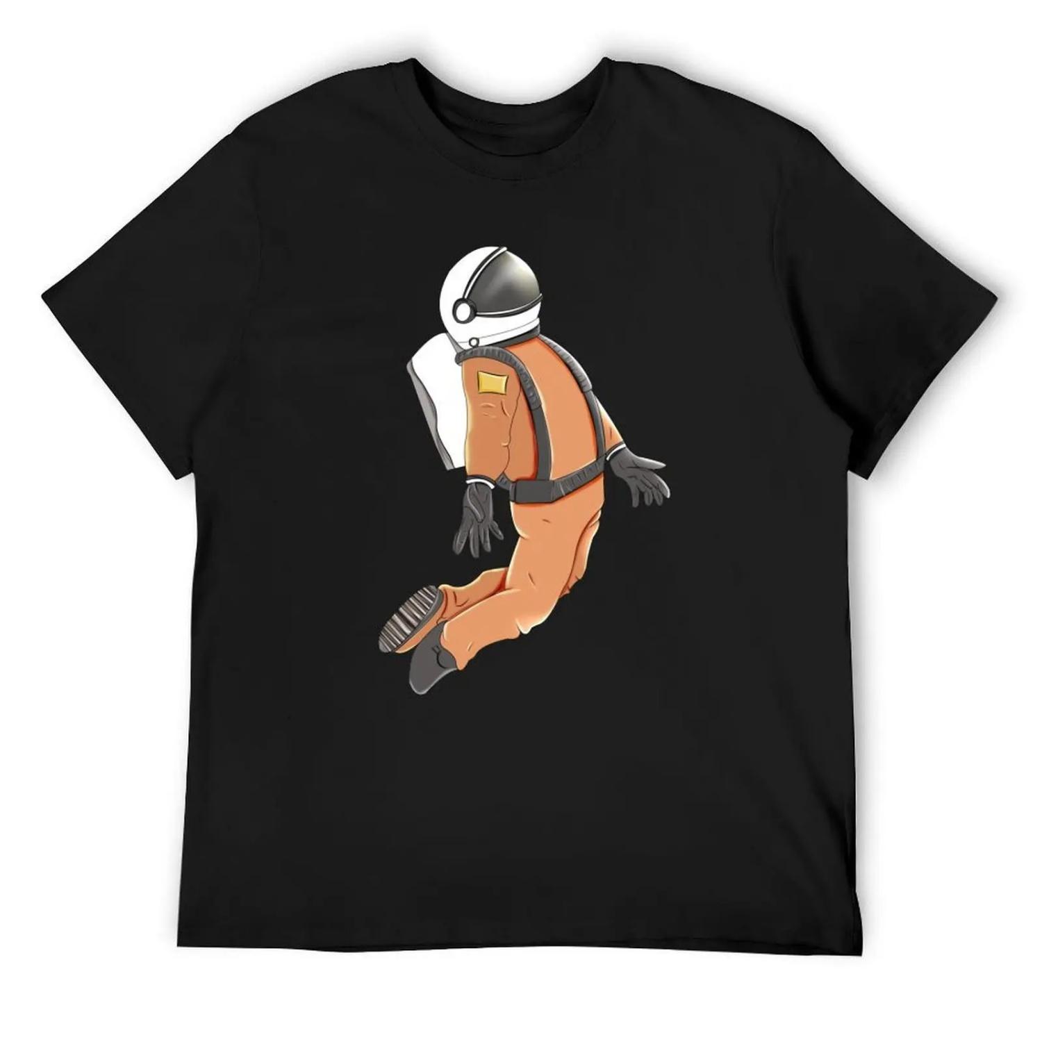 Astroneer Fan Art T-Shirt funny shirt cotton cute tops shirts graphic tee mens cotton t shirts S