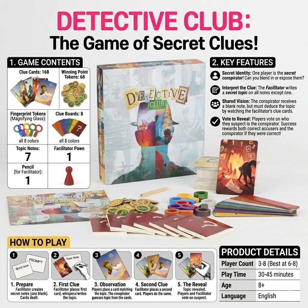 Boyak Game: Detectives Mystery Club